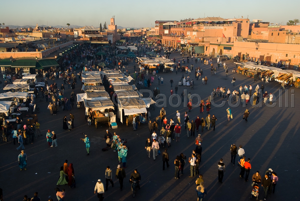 Djemaa El Fna square, Marrakech, Morocco
 (cod:Morocco 49)